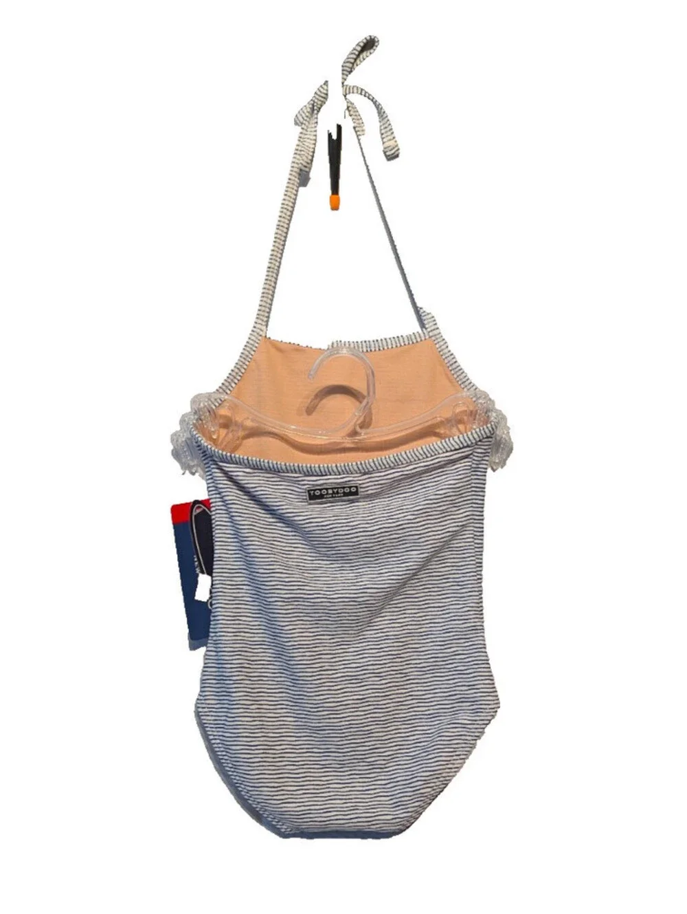 NWT Toobydoo Toddler One Piece Swimsuit Blue Size 1/2